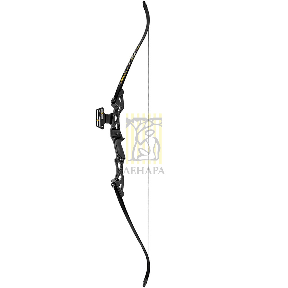 Лук рекурсивный, начальная скорость 170 фут/сек, сила 40Lbs, длина натяжения 28", цвет черный