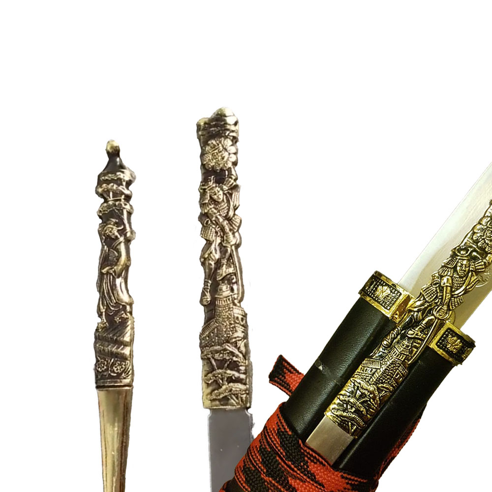 Катана,ножны черные, рук.дерево