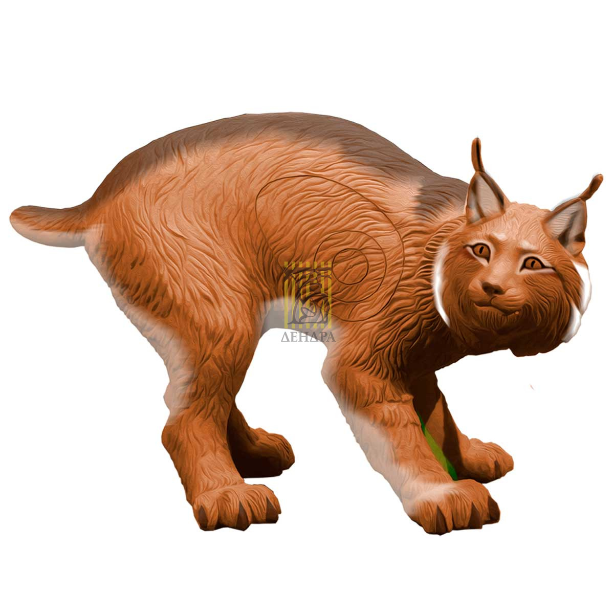 Мишень 3D Рысь, высота 59 см, длина 90 см