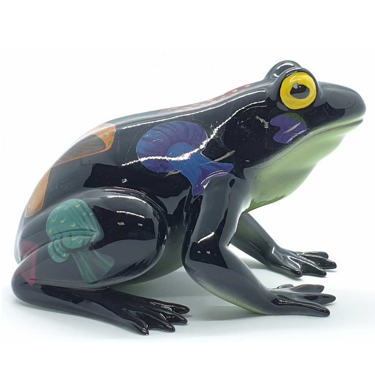 Жаба черная/керамика