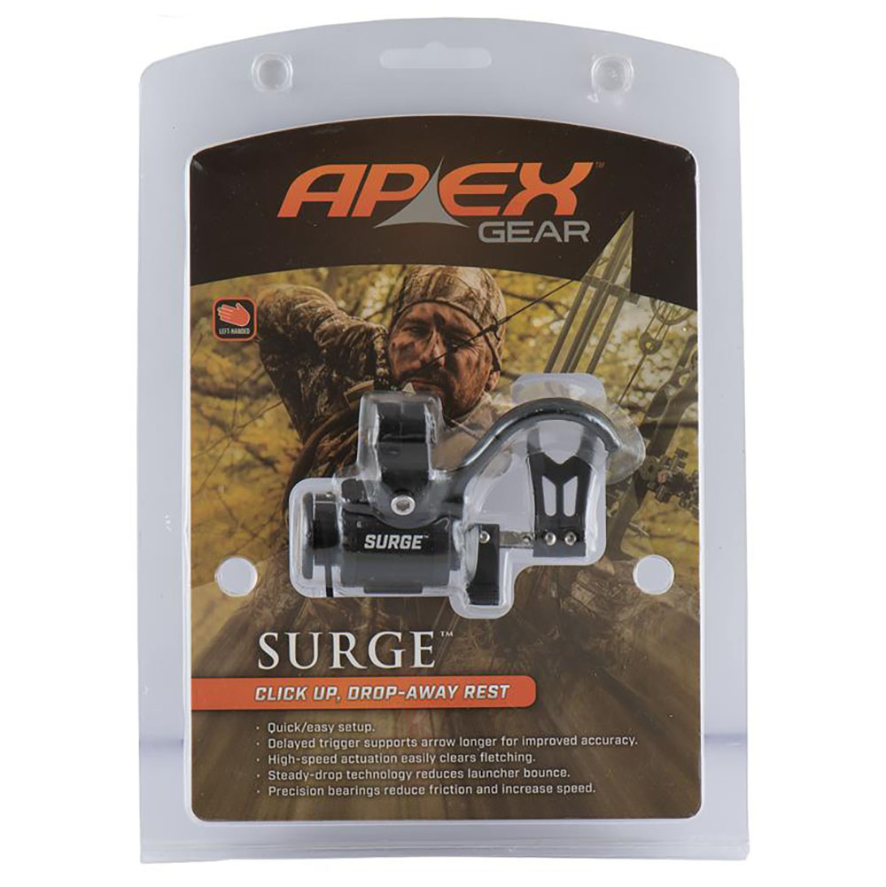 Полочка SURGE для блочного лука падающая, правая, цвет черный