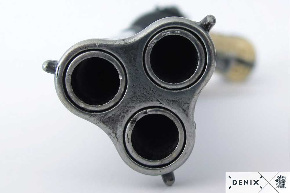 Пистолет кремневый трехдульный, Франция, 18 век