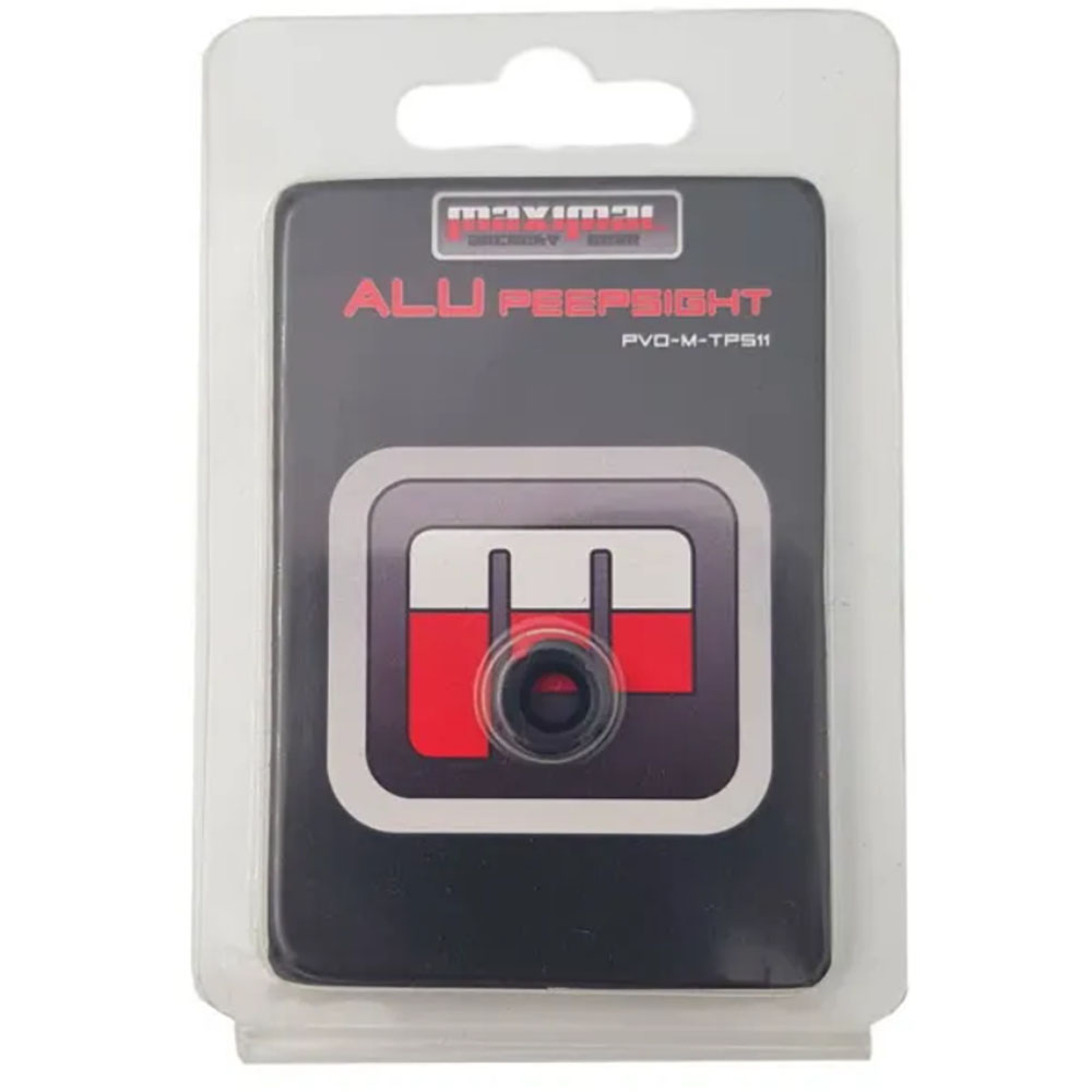 Пип-сайт алюминиевый, размер отверстия 3/16", производитель Maximal, цвет черный