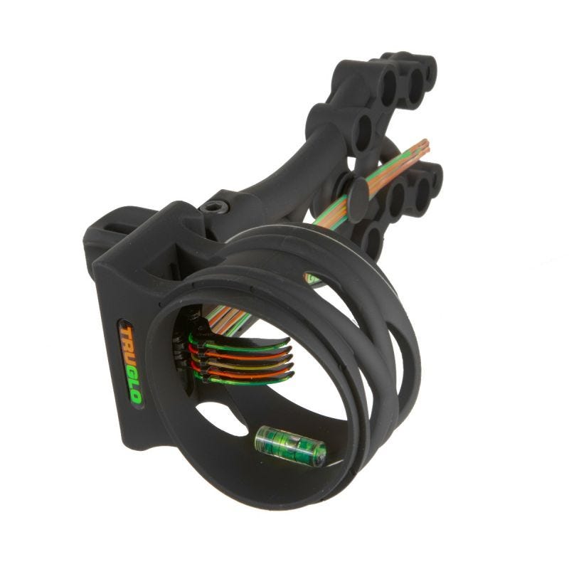 Прицел для лука блочного лука Carbon Xtreme, 5 пинов размер 0,019, уровень, подсветка, материал свер