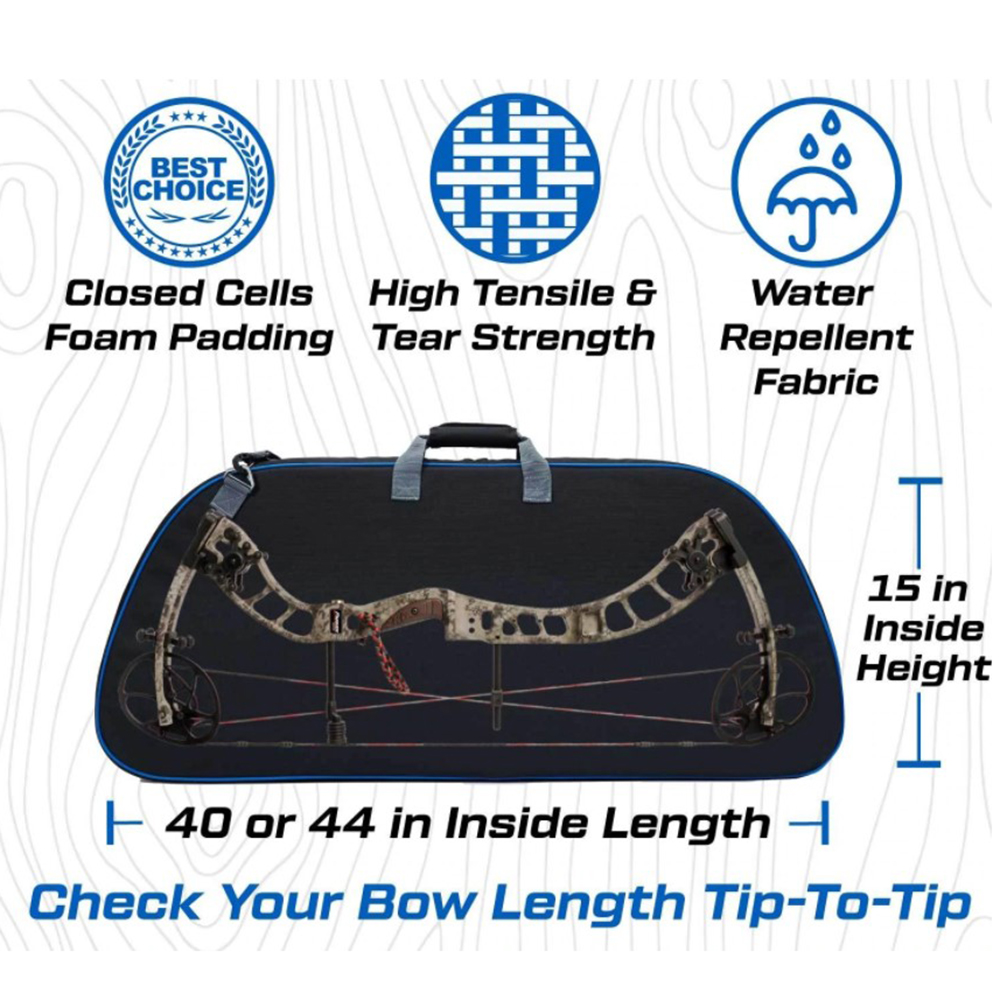 Чехол для блочного лука Apollo, производитель Legend Archery, 116 см, цвет синий