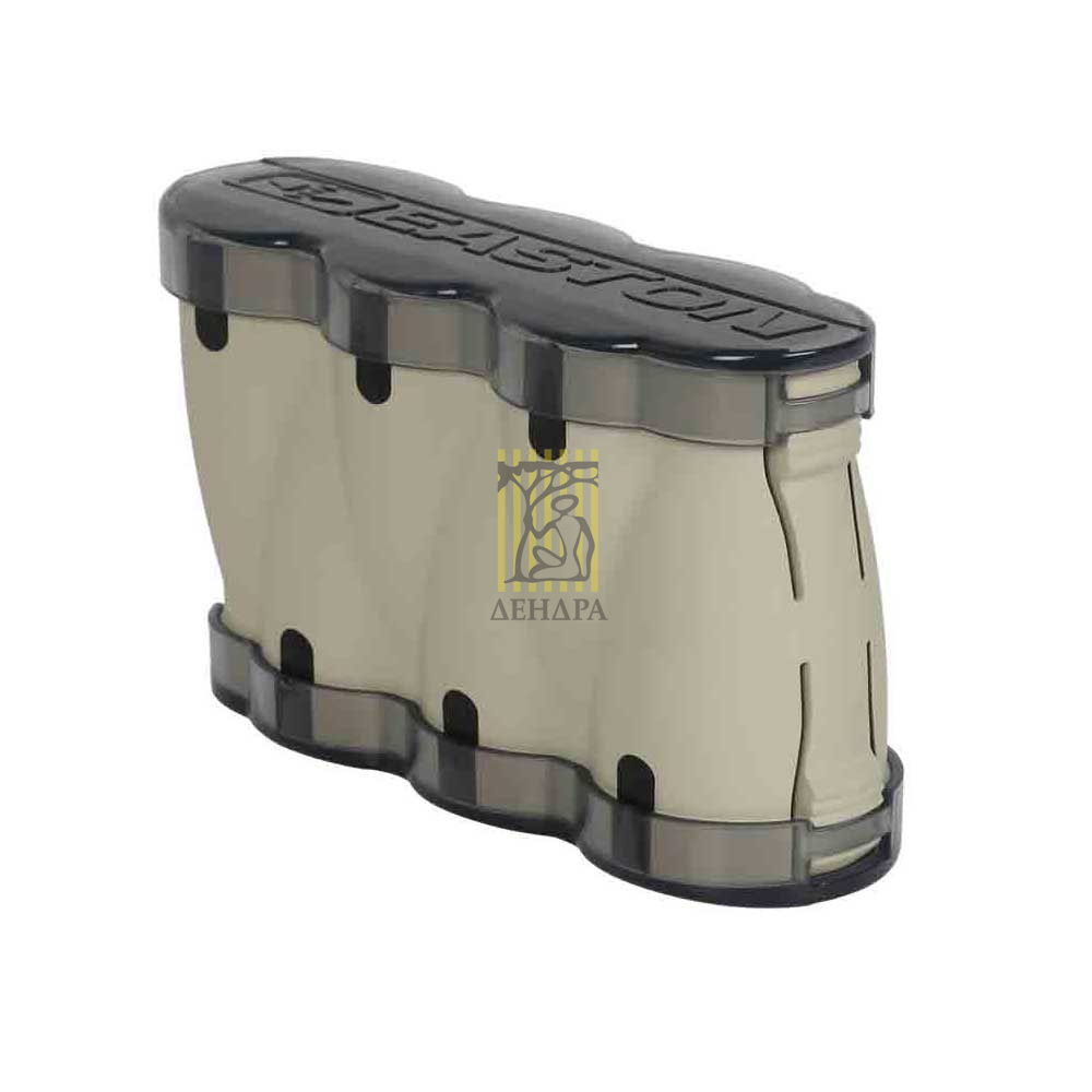 Чехол пластиковый для охотничьих наконечников, размер 120х100х50, цвет серый