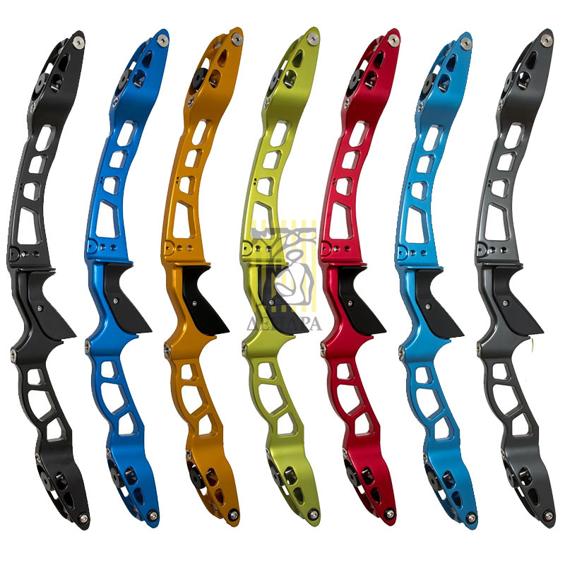 Рукоять для рекурсивного лука Basha-Pro, производитель Decut, правая, цвет красный