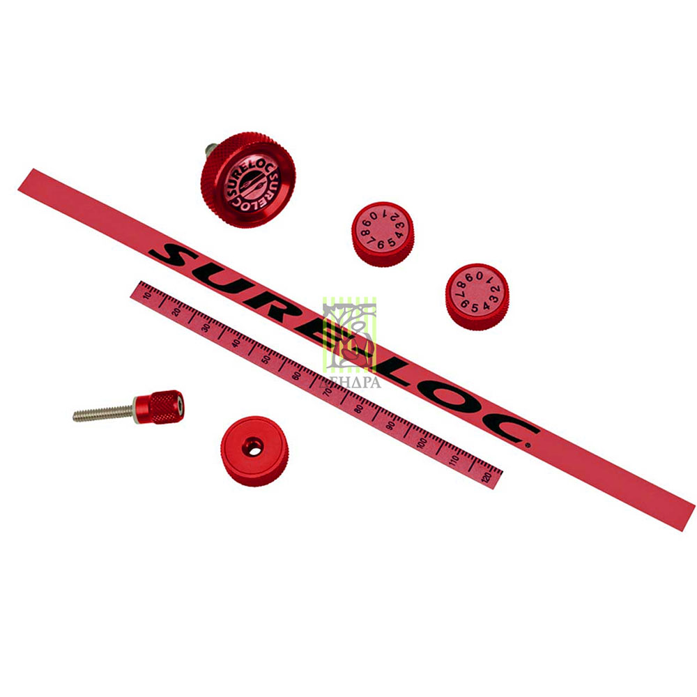 Комплект цветных накладок для прицела, цвет красный