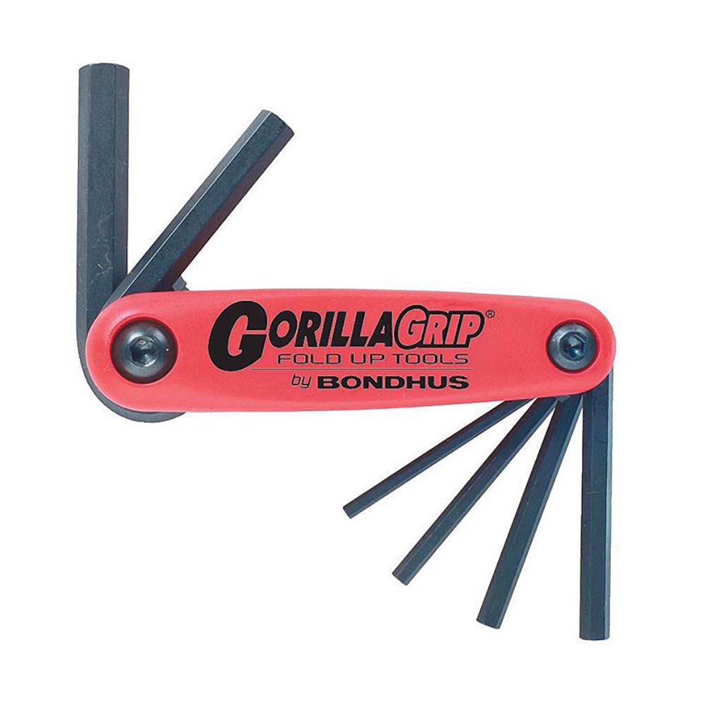 Набор шестигранных метрических ключей, размер от 1,5 мм - 6 мм, производитель Bondhus, цвет красный