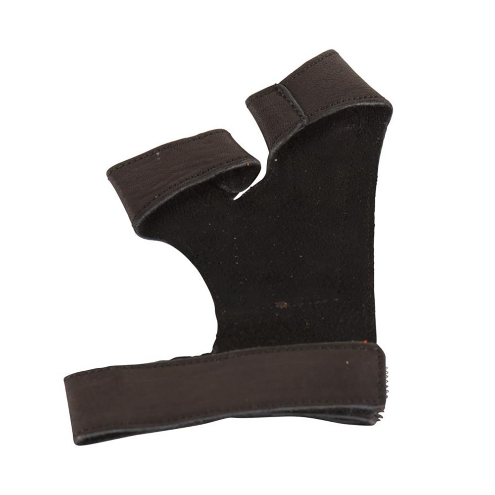 Перчатки для стрельбы из лука, материал телячья шкура, размер S, производитель Buck Trail, цвет черн