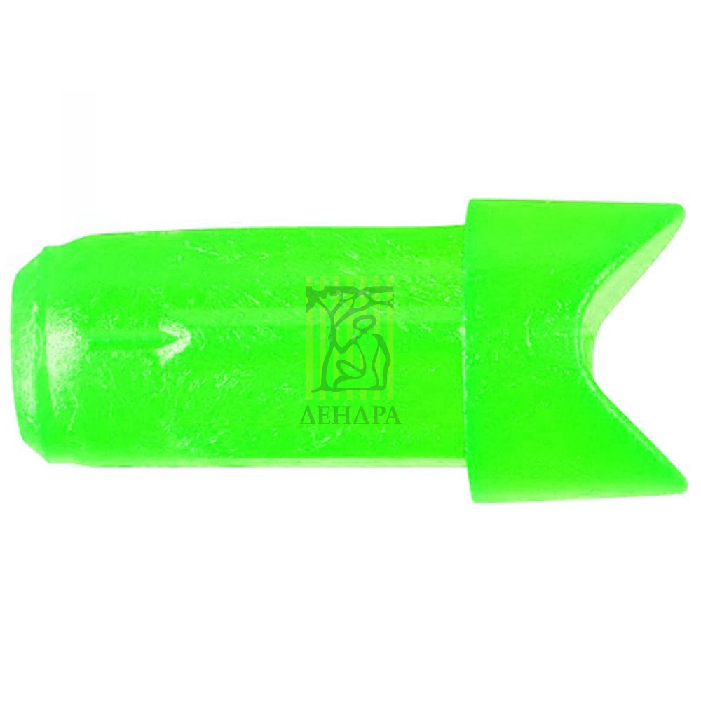 Хвостовик Moon Nocks  для арбалетных стрел размер 2219, цвет ярко-зеленый, 1 шт