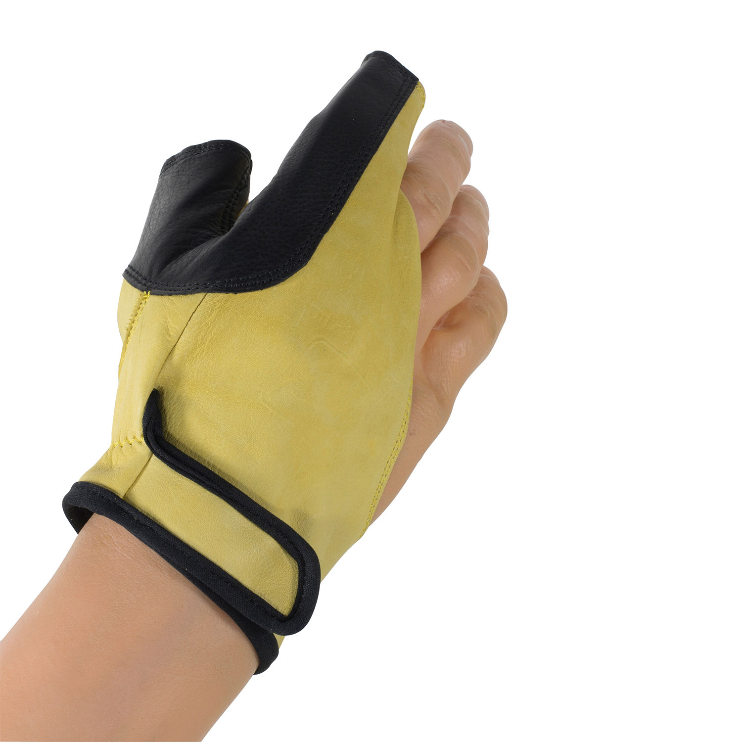 Перчатка защитная для стрельбы из традицтонного лука White Feather, на правую руку, размер L