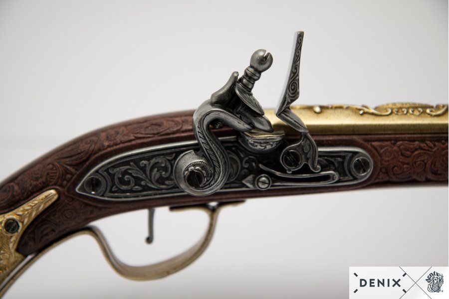 Пистолет кремневый, Германия, 17 век