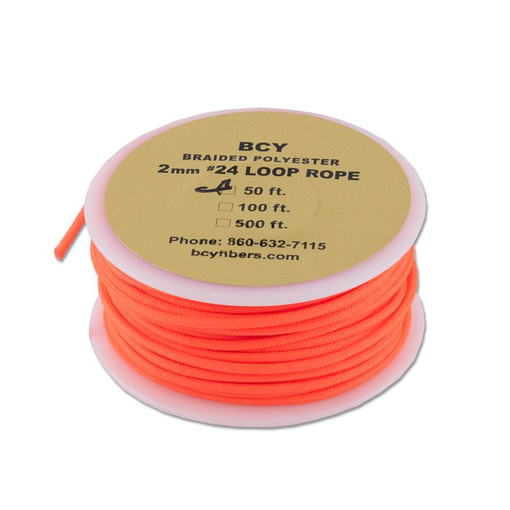 Нить для петли на тетиву, диаметр 2 мм, длина 15 метров, производитель BCY, цвет ярко-красный