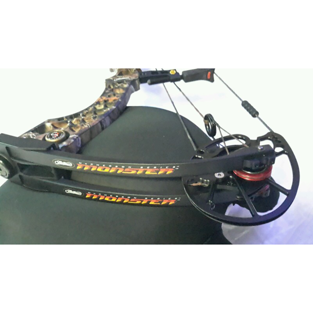 Лук блочный "MONSTER MR5", начальная скорость 360 фут в сек, сила 60lbs, длина натяжения 27,5", сбро