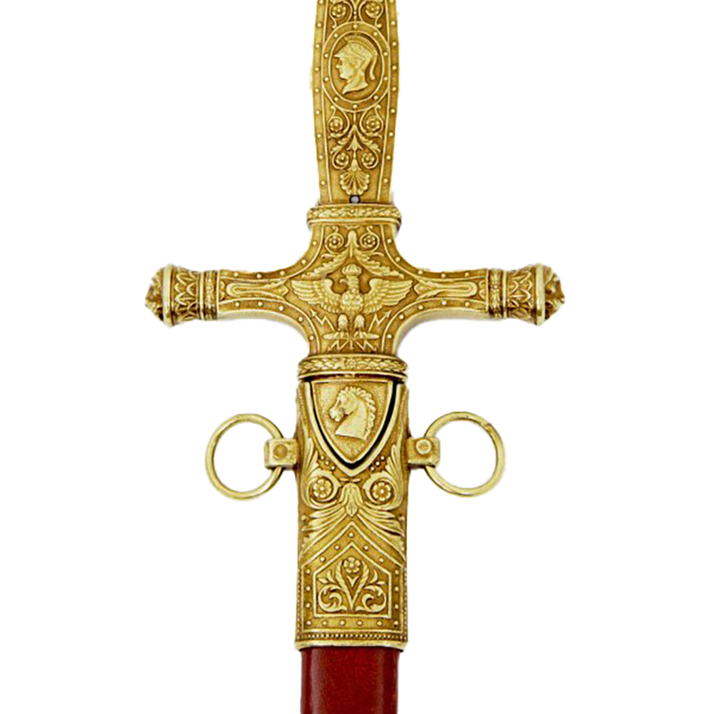 Шпага Наполеона Бонапарта, металлическая, со съемными пластиковыми ножнами, Франция 1809 г.