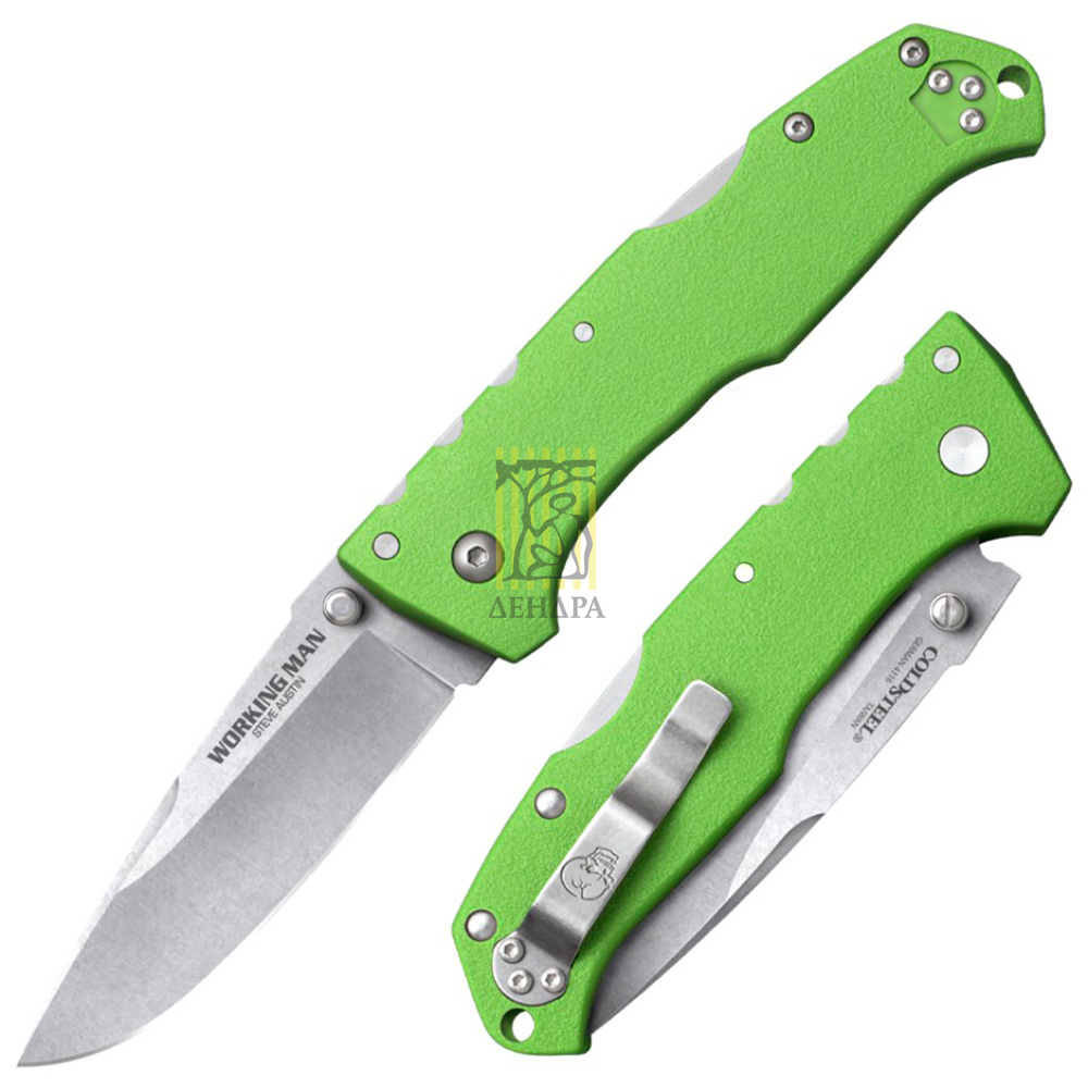 Нож Steve Austin Working Man складной, сталь German 4116, длина клинка 3 1/2", рукоять нейлон, цвет
