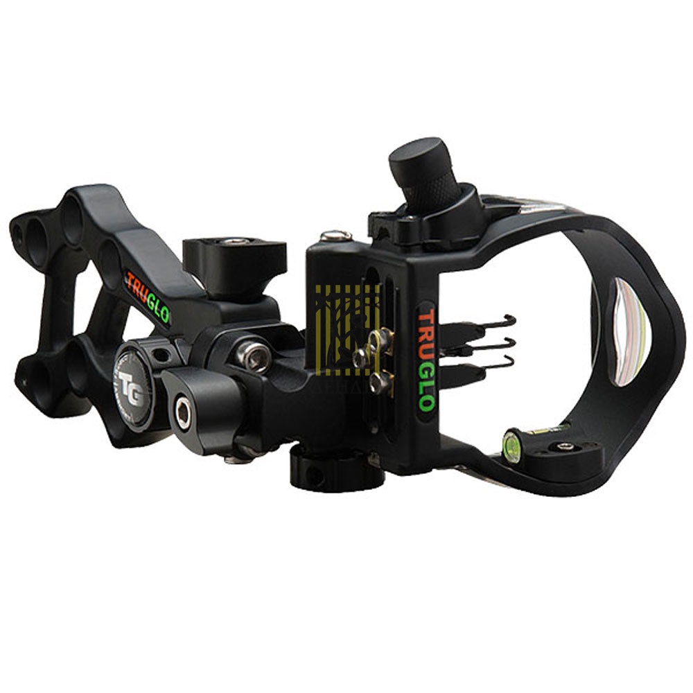 Прицел для лука блочного лука Rival Hunter с микронастройками, настраиваемый кронштейн, 3 пина разме