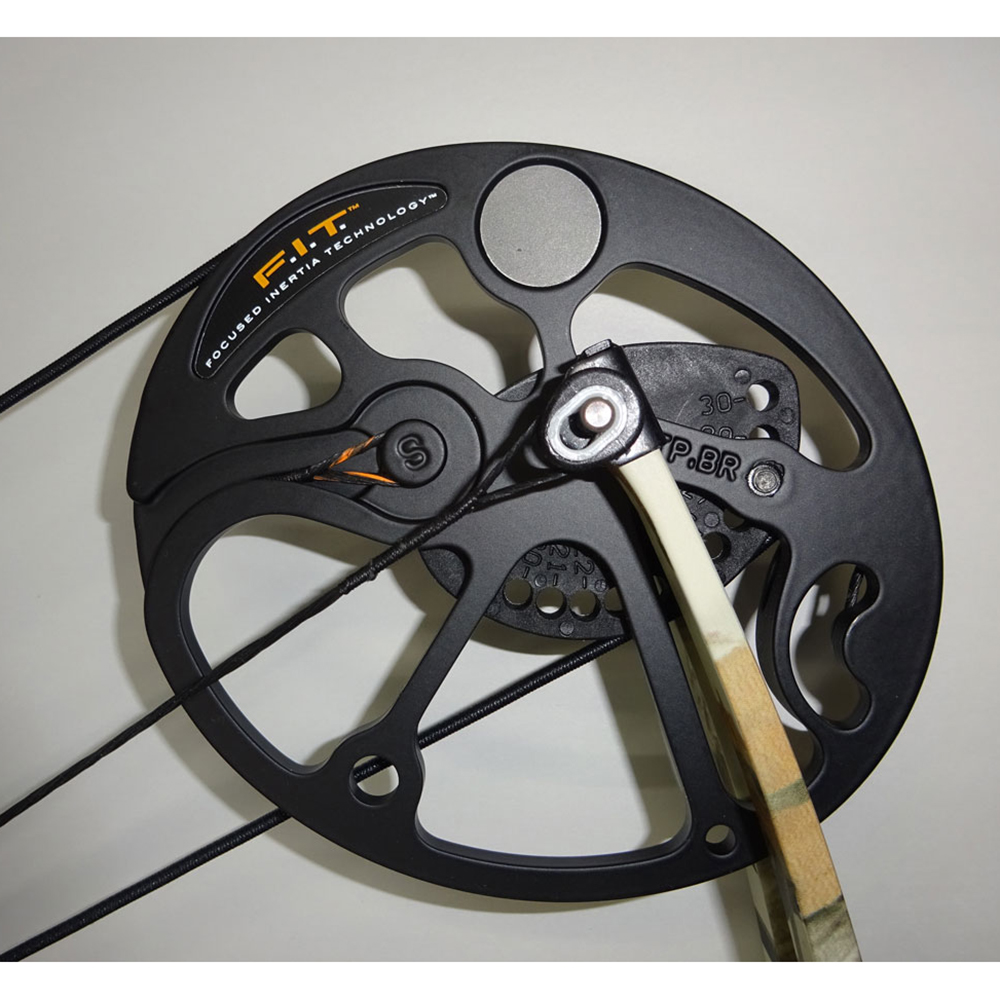 Лук блочный HYPE DT, начальная скорость 310 фут в сек, сила 60 lbs, база 7", для праворуких, СТС, га