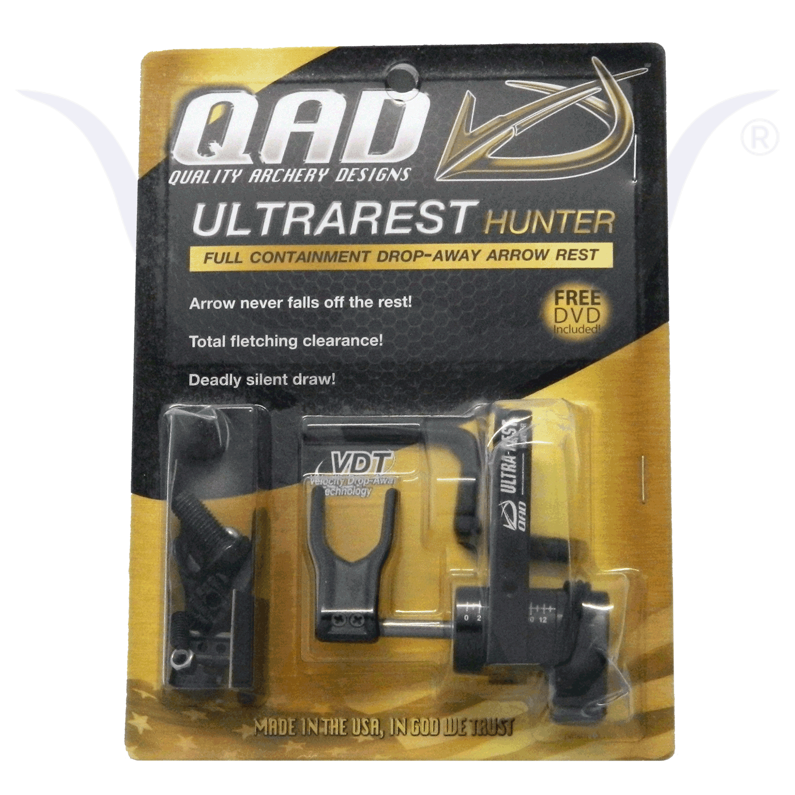 Полочка для блочного лука Ultra Hunter падающая при выстреле для 3D и спорта, правая, производитель