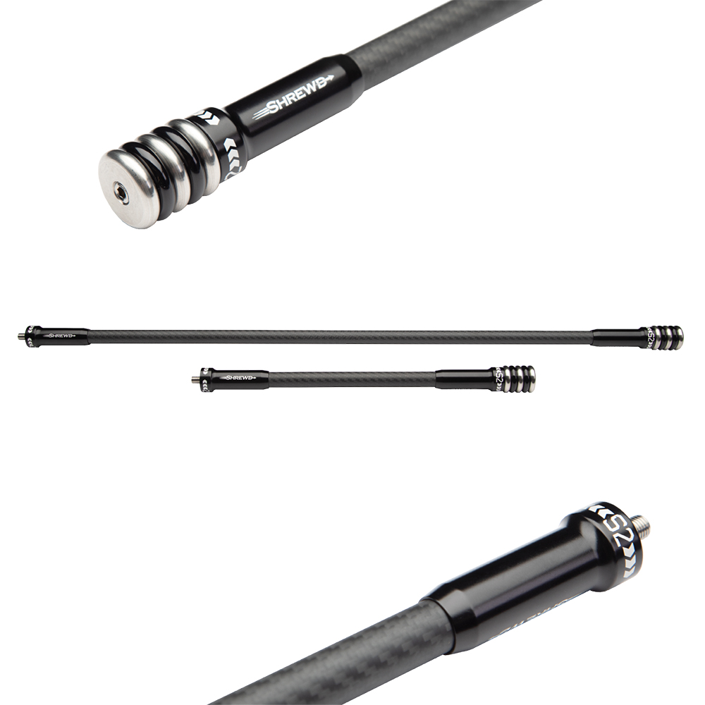 Стабилизатор для лука S2, длина 14", цвет черный