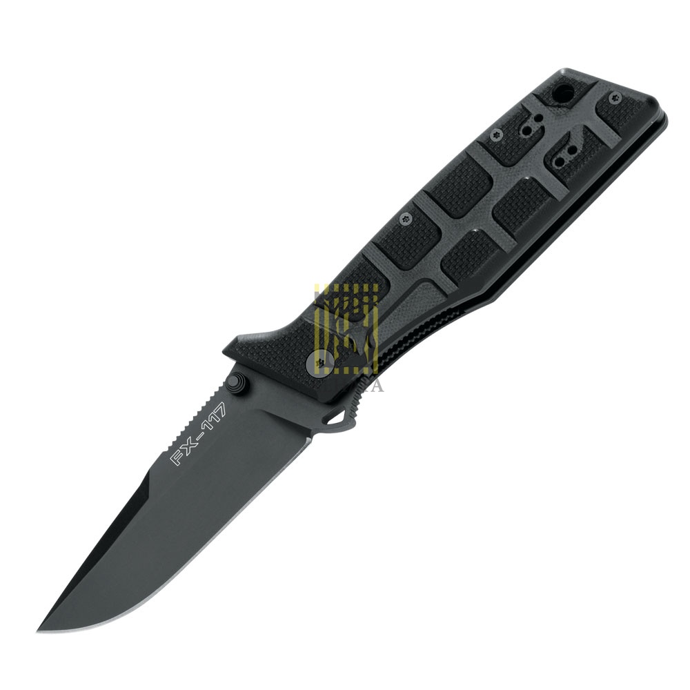 Нож "FOX N.E.R.O. NIGHTHAWK" скл,сталь N690CO,черн, шт