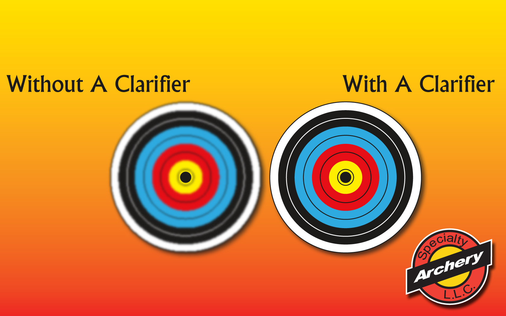 Вставка в пип-сайт с линзой, размер отверстия 1/4", номер 1 желтая метка