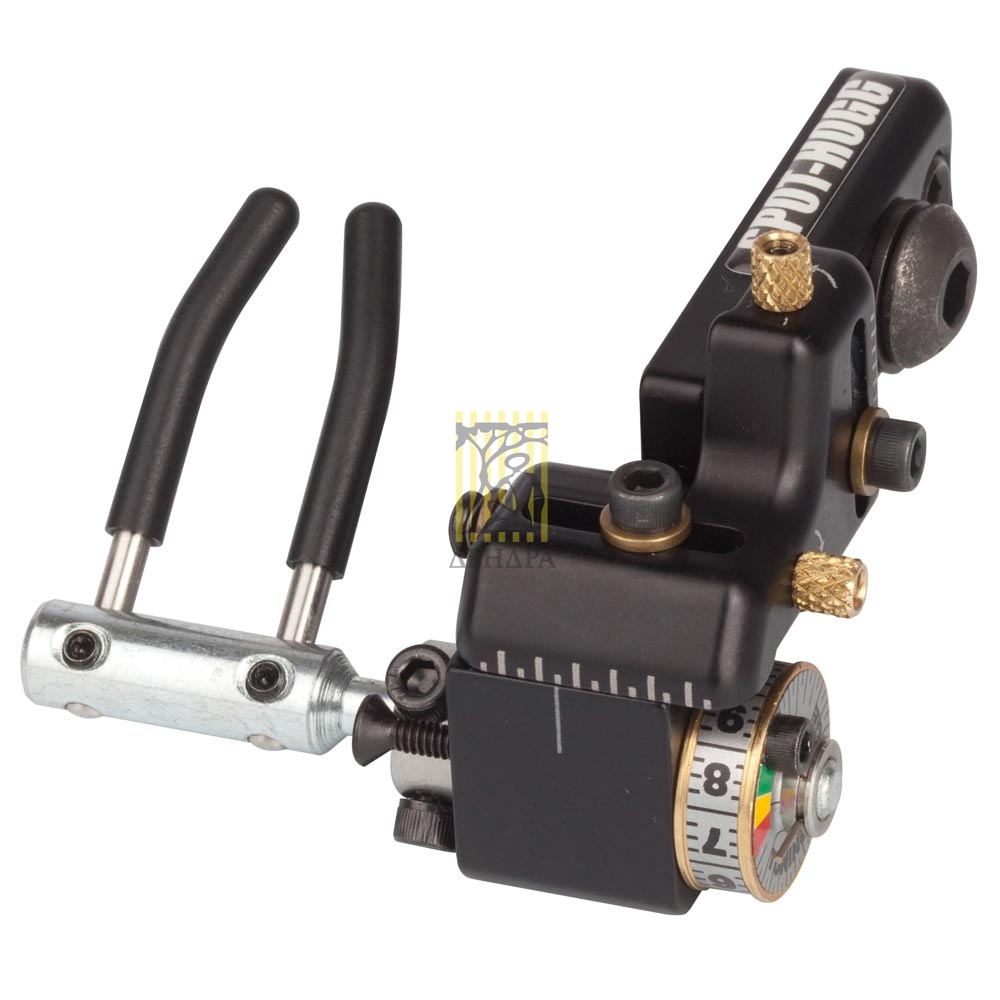 Полочка для блочного лука Premier с микро настройками, длинная, усик "Blade Launcher" 0,008 и 0,010