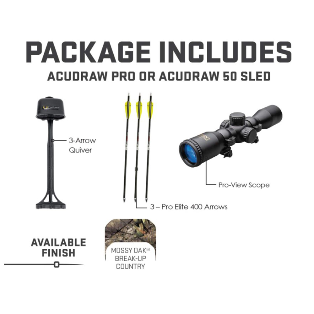 Арбалет Turbo M1, ACUdraw 50 SLED, Pro-View Scope