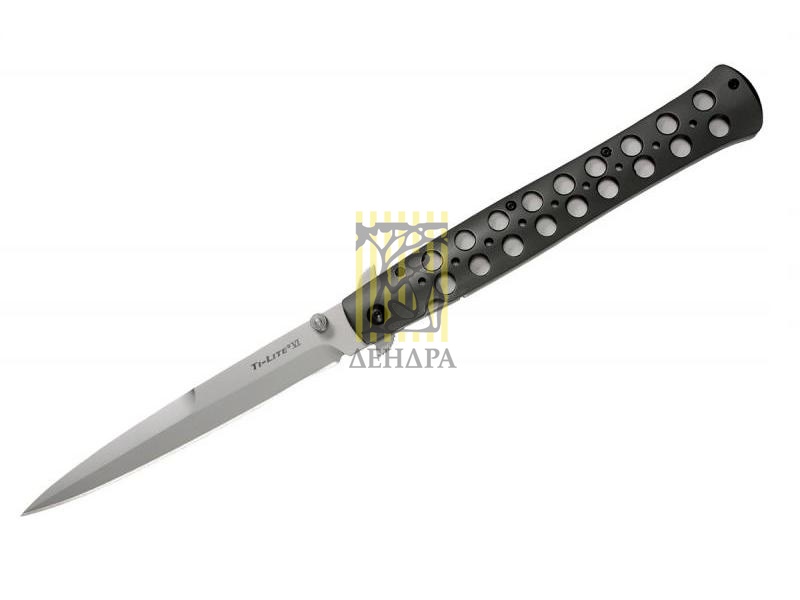 Нож "Ti-Lite 6" складной, сталь AUS 8A, рукоять алюминий, клипса