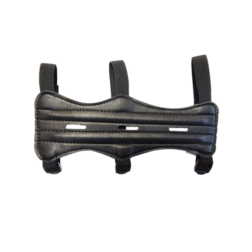 Защитная крага для стрельбы из лука, материал , цвет черный