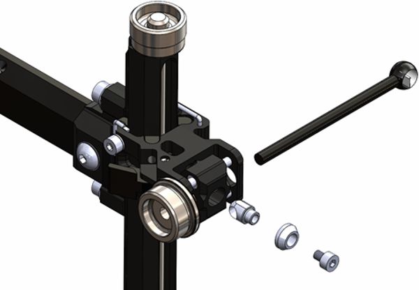 Прицел для классического лука Ultima II RC, с микронастройками, правый, производитель Shibuya, матер