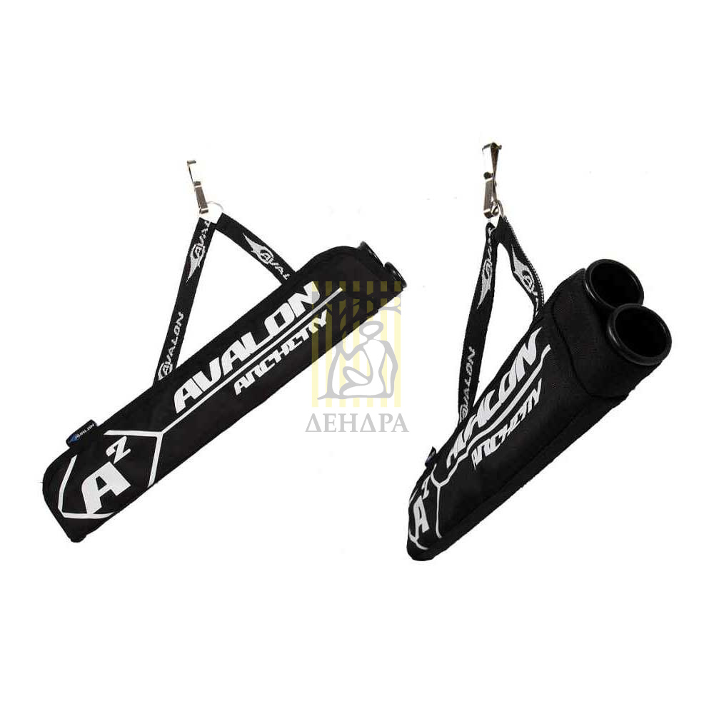 Кивер для лука AVALON A² , 2 трубки, цвет черный
