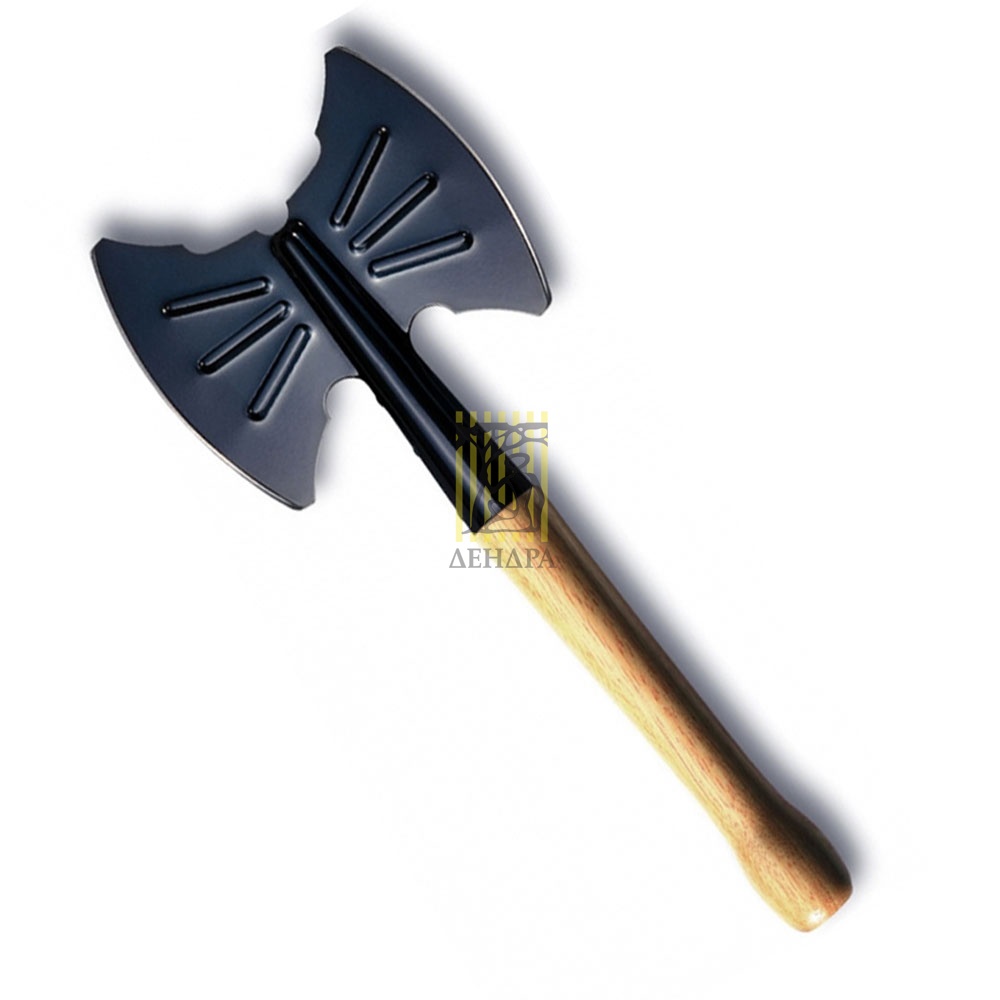 Топорик двусторонний,рук.деревянная, шт