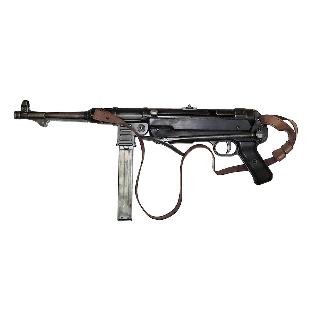 Автомат MP-40, 9мм, Германия 1940 г., 2-я Мировая Война), с ремнем, состаренный.