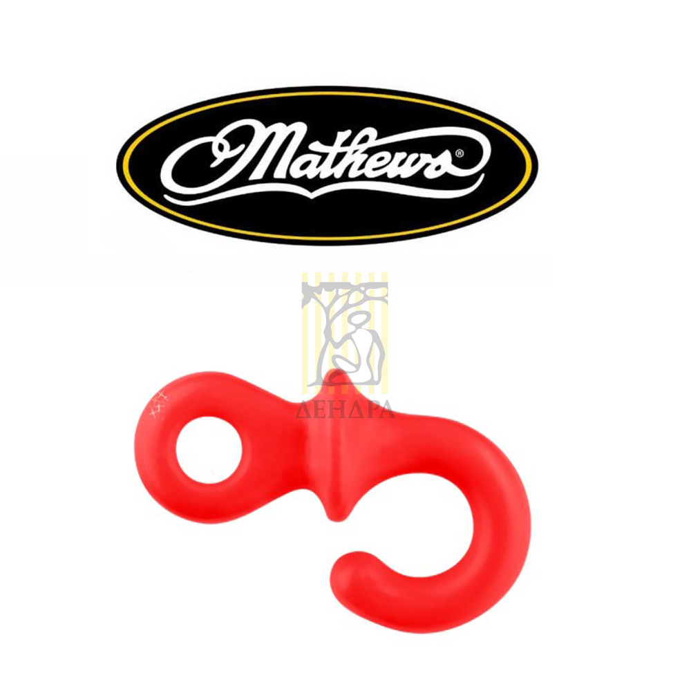 Комплект виброгасителей Monkey Tails на тетиву для луков, цвет красный