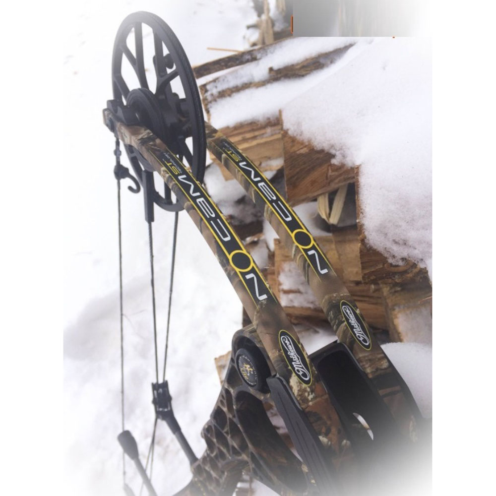 Лук блочный NO CAM HTR, начальная скорость 330 фут в сек, сила 60 lbs, для праворуких, длина натяжен