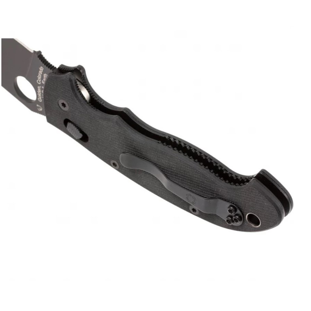 Складной нож Spyderco Manix 2 XL Black