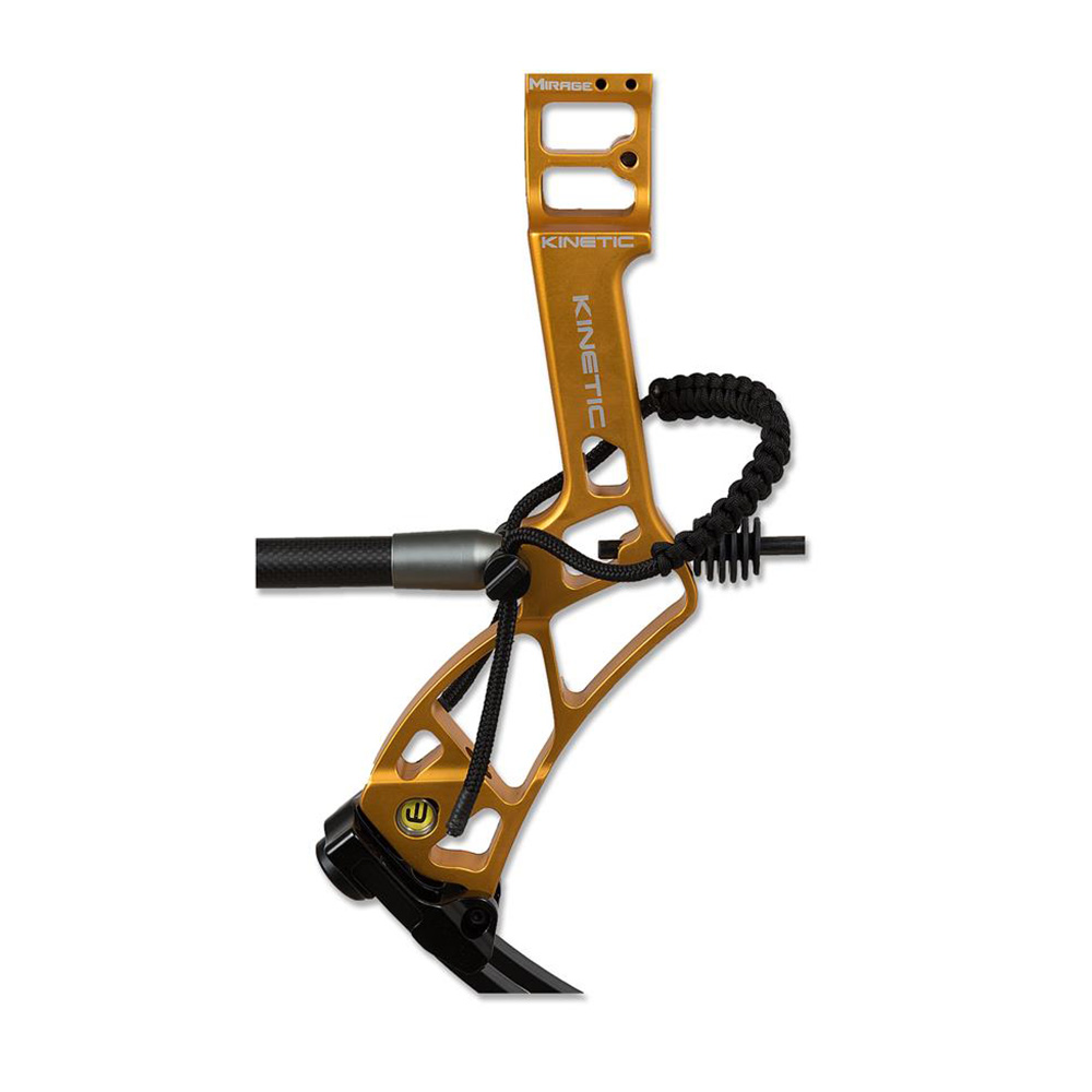 Вязочка Tec X для стрельбы из лука, регулируемая длина, цвет черный