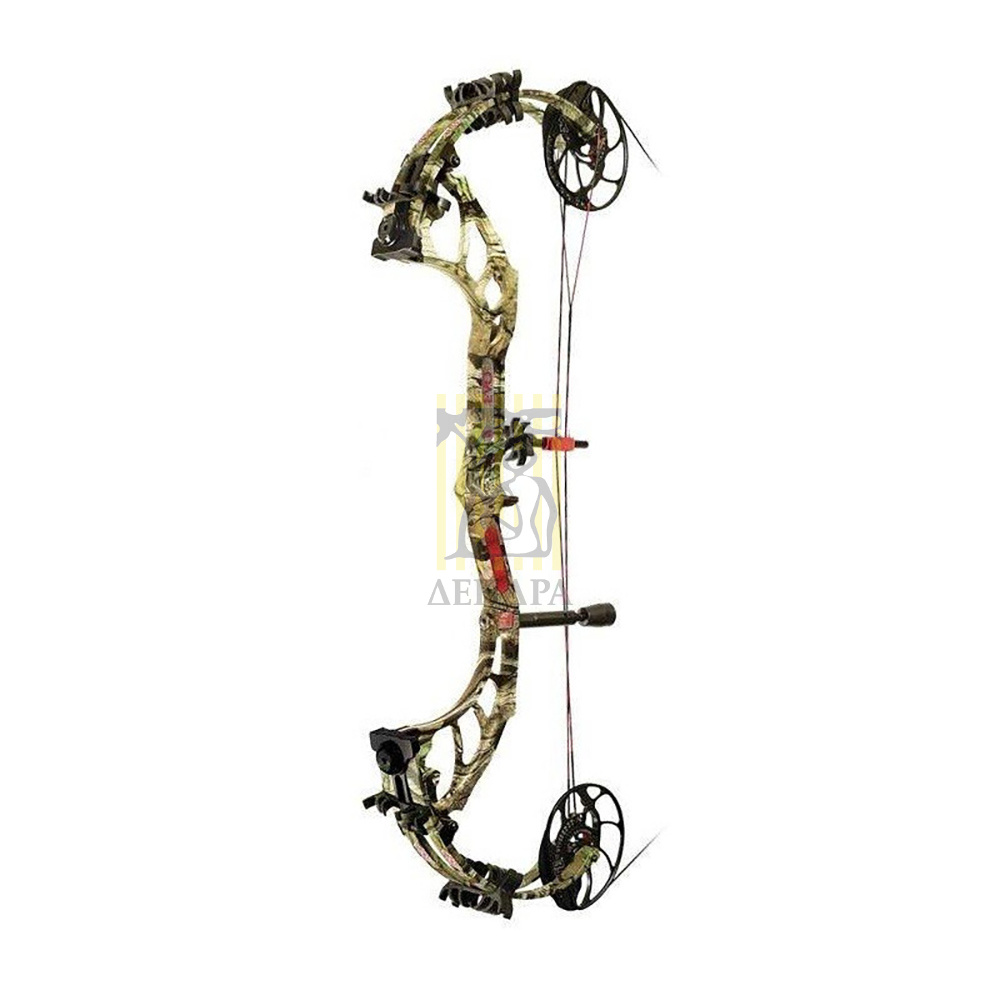 Лук блочный REVENGE, начальная скорость 332 фут в сек, сила 60lbs, длина натяжения 29", блоки DC, сб