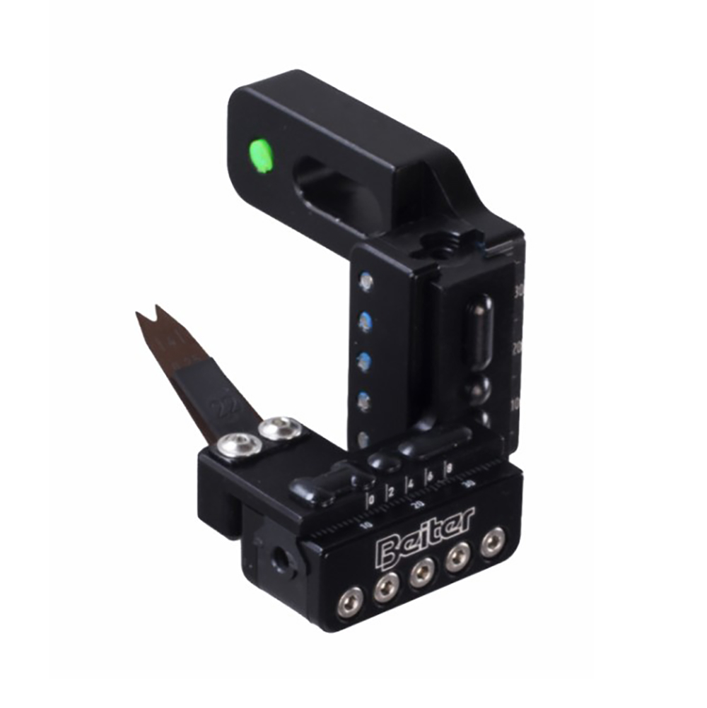 Полочка для блочного лука с микронастройками, правая, производитель Beiter, цвет черный