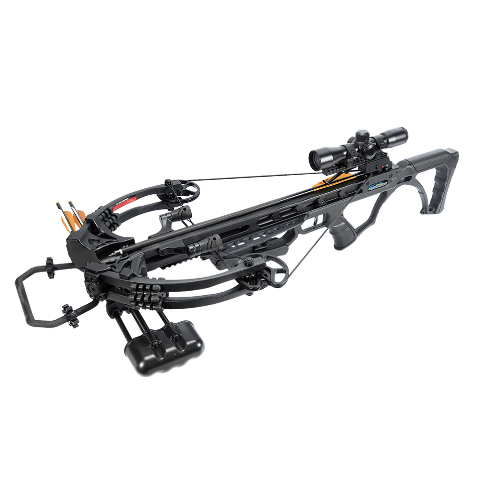 Арбалет блочный Freak с защитой от холостого выстрела, начальная скорость 420 фут/сек, расстояние ме