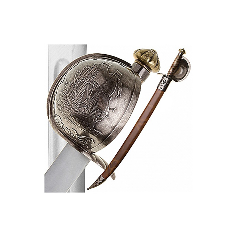 Сабля пирата Барбаросса,XVI век,корич-никель