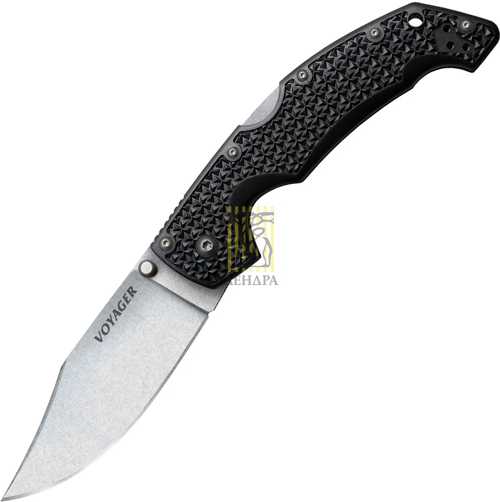 Нож "Voyager Lg." складной, клинок clip point, длина клинка 4", рукоять пластик Griv-Ex