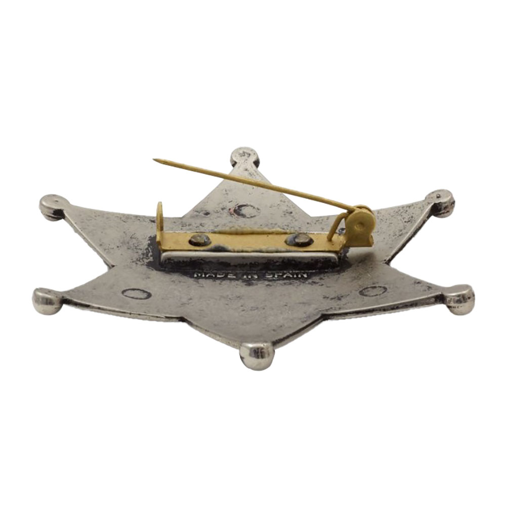 Значок шерифа (шестиконечная звезда), никель