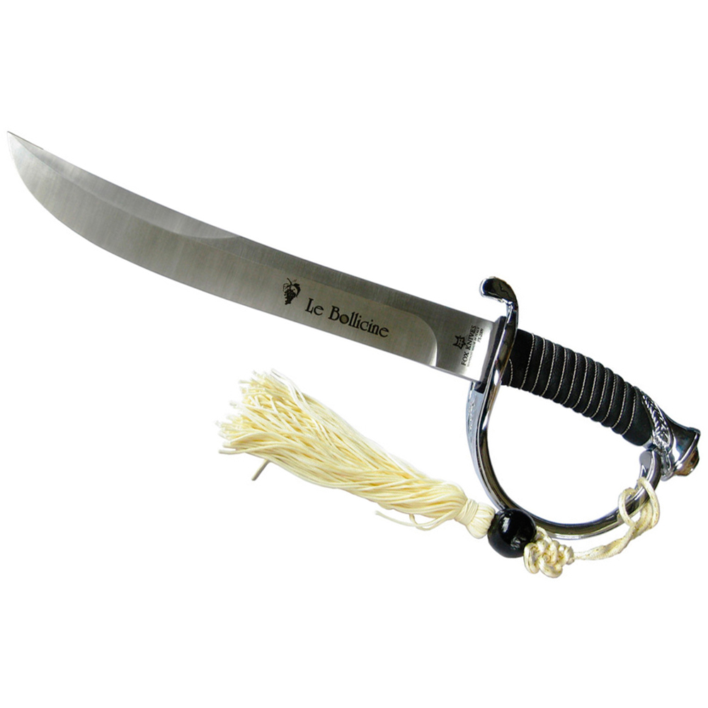 Сабля сувенирная для открывания шампанского в подарочной коробке с подставкой в комплекте, малая