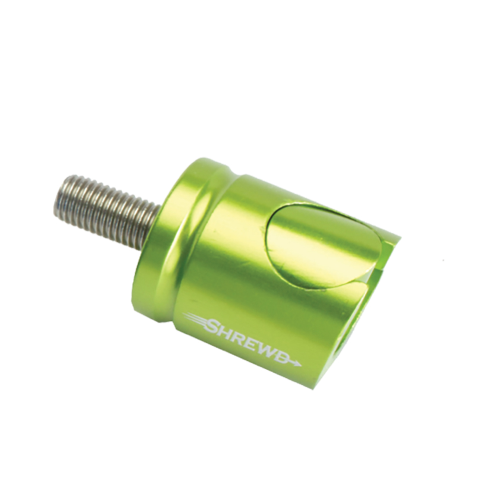 Разъем для быстрой установки стабилизатора, угол наклона 8 град, цвет светло-зеленый