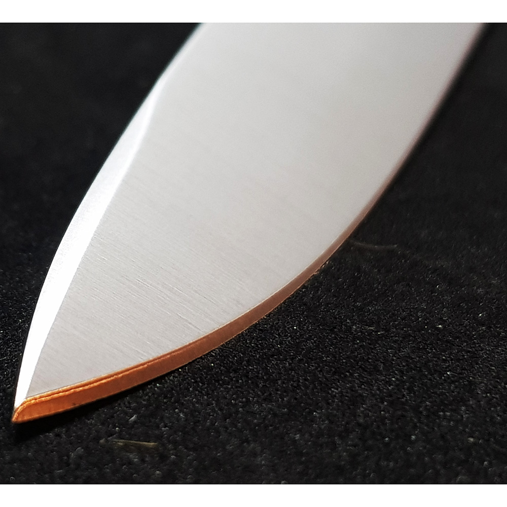 Нож "GAUCHO" с фикс клинком длиной 16 см, рукоять Pakka wood, ножны кожа