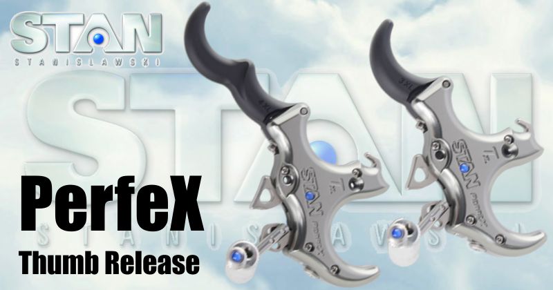 Релиз PerfeX - Short Neck для стрельбы из лука с микрорегулировкой Thumb, размер M