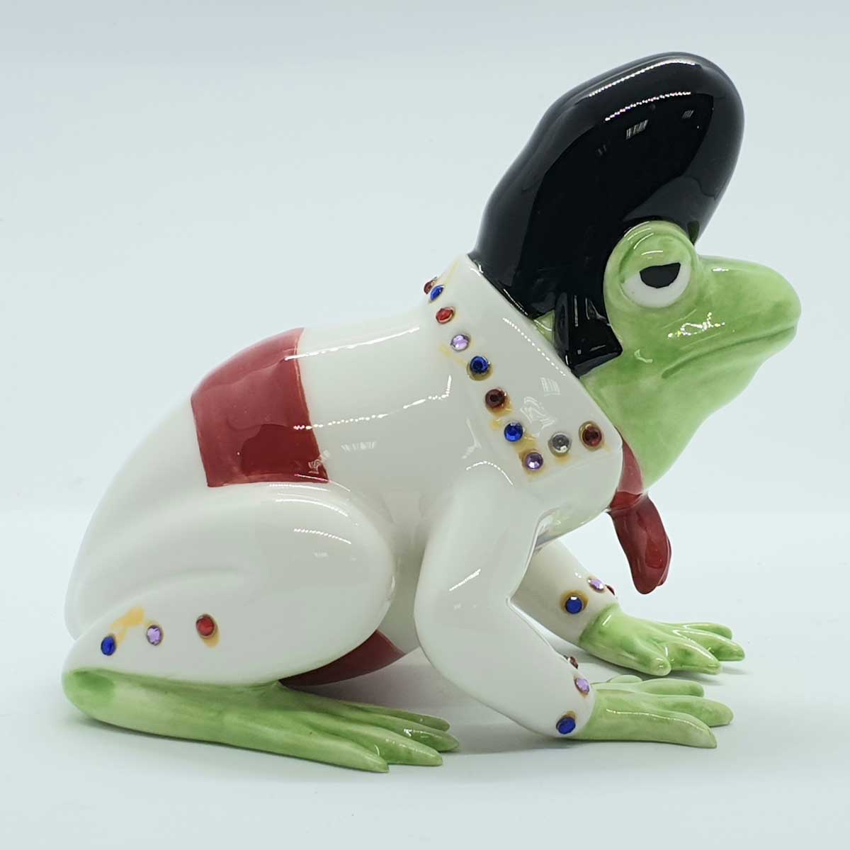 Лягушка Элвис,керамика